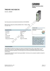 2866488 Datasheet Cover