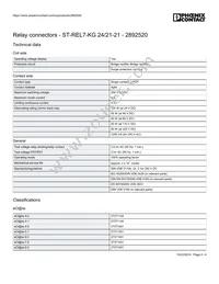 2892520 Datasheet Page 2