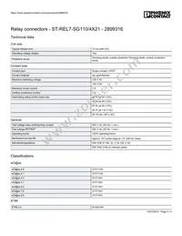 2899316 Datasheet Page 2