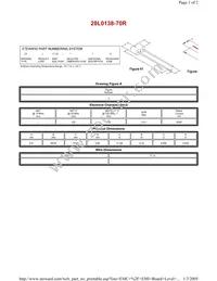 28L0138-70R Datasheet Cover