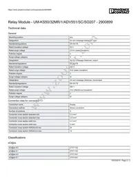 2900899 Datasheet Page 2