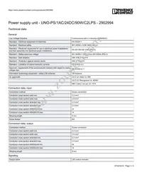 2902994 Datasheet Page 3