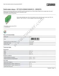 2903079 Datasheet Cover