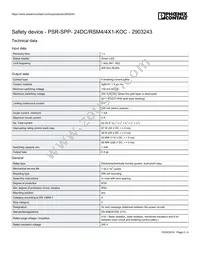 2903243 Datasheet Page 2