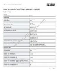 2903273 Datasheet Page 2