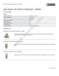 2903295 Datasheet Page 3