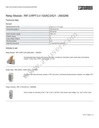 2903296 Datasheet Page 3