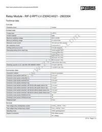 2903304 Datasheet Page 2