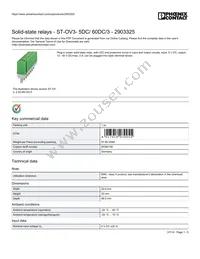 2903325 Datasheet Cover