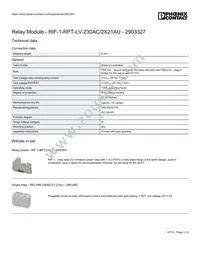 2903327 Datasheet Page 3