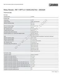 2903328 Datasheet Page 2