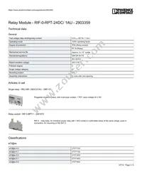 2903359 Datasheet Page 3