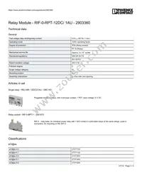 2903360 Datasheet Page 3