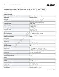 2904371 Datasheet Page 2