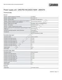 2904376 Datasheet Page 3