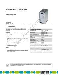 2904602 Datasheet Cover