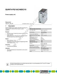 2904611 Datasheet Cover