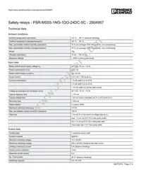 2904957 Datasheet Page 2