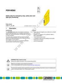 2904958 Datasheet Cover