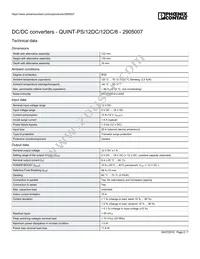 2905007 Datasheet Page 2