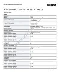 2905007 Datasheet Page 3