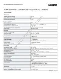 2905010 Datasheet Page 2