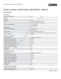 2905010 Datasheet Page 3