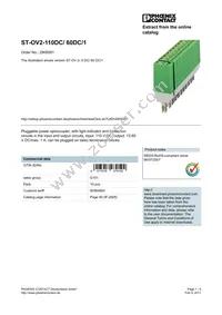 2905051 Datasheet Cover