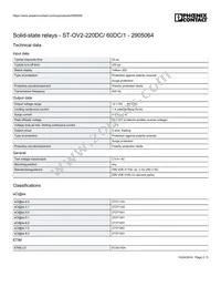 2905064 Datasheet Page 2