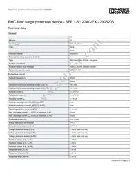 2905205 Datasheet Page 2