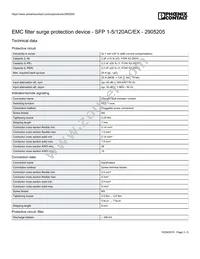 2905205 Datasheet Page 3