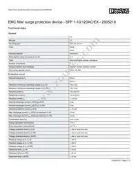 2905218 Datasheet Page 2