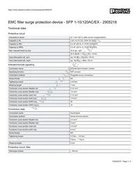 2905218 Datasheet Page 3