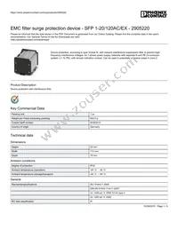 2905220 Datasheet Cover