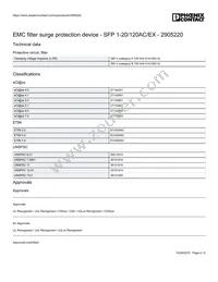 2905220 Datasheet Page 4