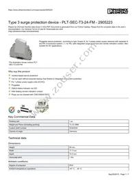 2905223 Datasheet Cover