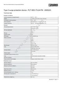 2905223 Datasheet Page 2