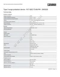 2905225 Datasheet Page 2