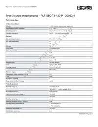 2905234 Datasheet Page 2