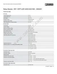 2905291 Datasheet Page 2