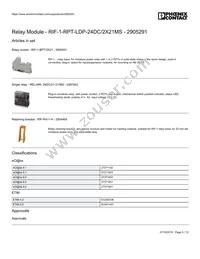 2905291 Datasheet Page 5