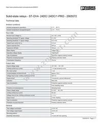 2905572 Datasheet Page 2