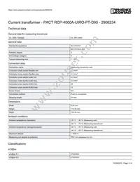 2906234 Datasheet Page 3