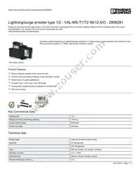 2906281 Datasheet Cover