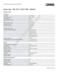 2908044 Datasheet Page 2