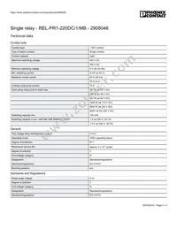 2908046 Datasheet Page 2