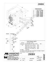 290BX Datasheet Cover