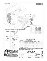 290CEX Datasheet Cover