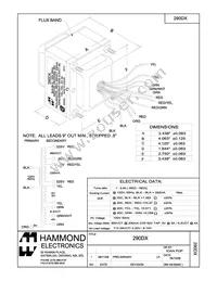 290DX Datasheet Cover