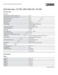 2911058 Datasheet Page 2